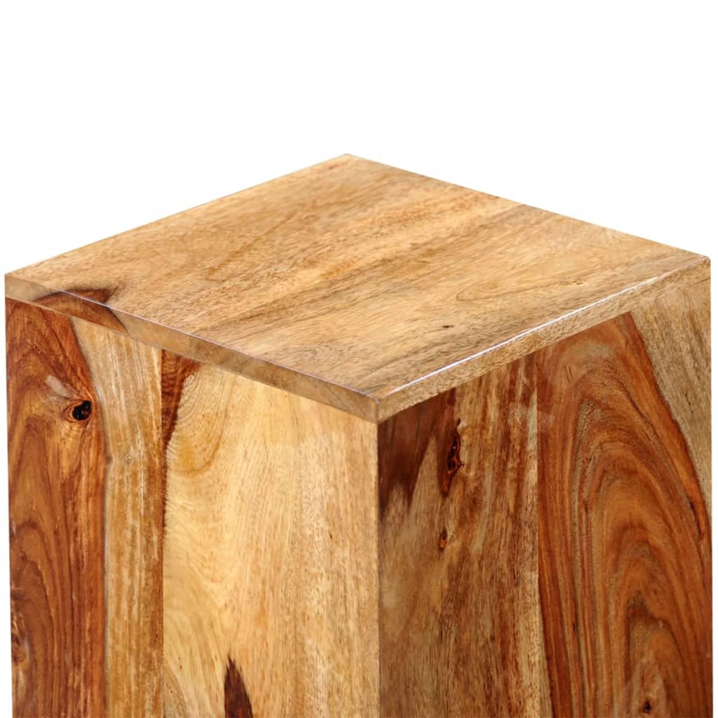 3 Piece Solid Sheesham Wood Stands E526
