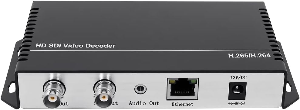 H.265 H.264 HD Video Audio Decoder to HD 3G SDI Converter J251