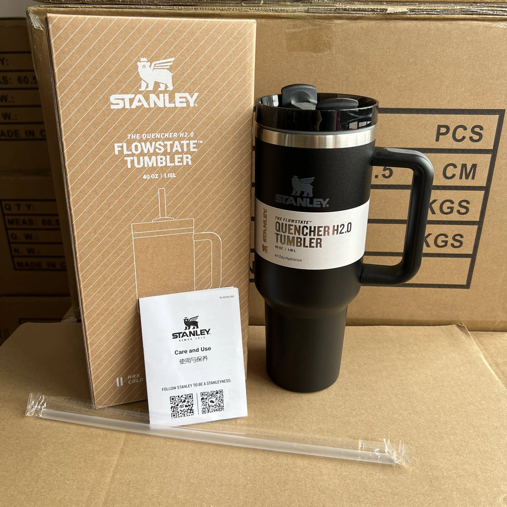 40oz Stainless Steel Tumbler Black L3681