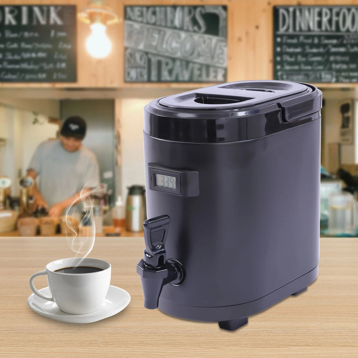 6L Cold Hot Insulated Beverage Dispenser Y10924