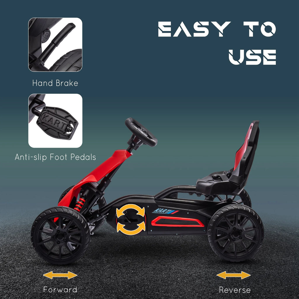 Kids Pedal Go Kart with Adjustable Seat R53109