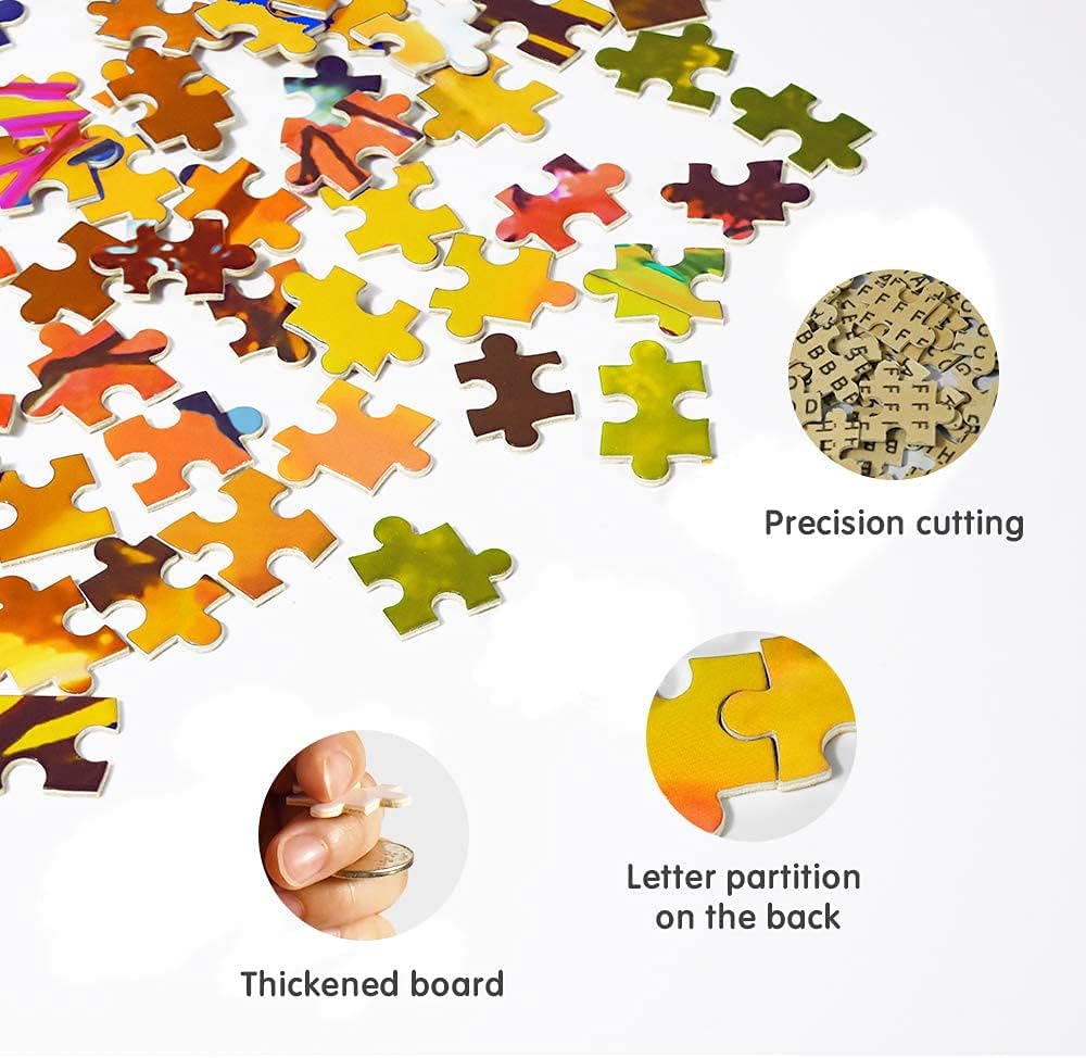 1000 Pieces Wooden Jigsaw Puzzle 30" x 20" Q237036