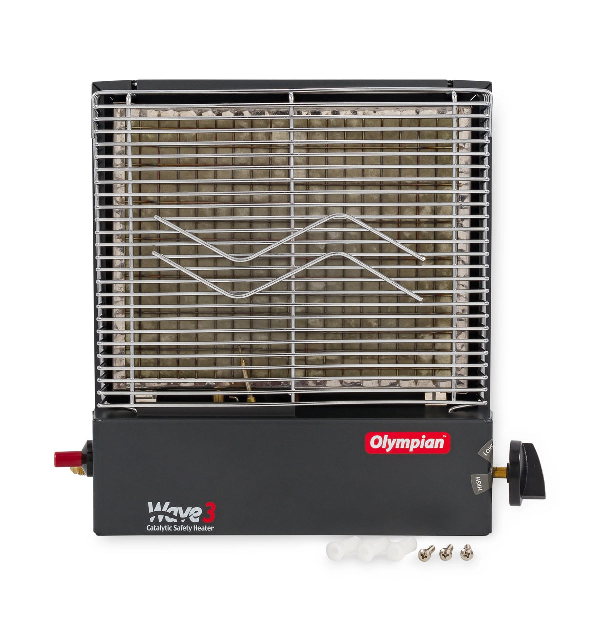 Adjustable 1600 to 3000 BTU LP Gas Catalytic Safety Heater F470795