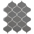12.28 in. x 10.43 in. x 8mm Glass Mesh-Mounted Mosaic Tile D88223