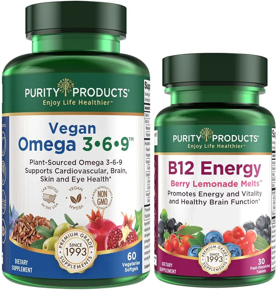 Vegan Omega 3-6-9 + B-12 L52600