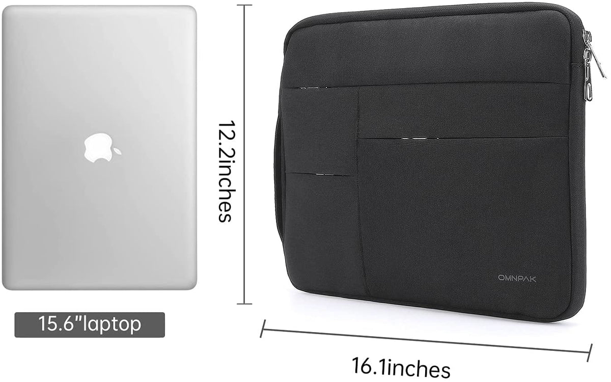 Waterproof Laptop Sleeve Case with Side Handle Strap Z566627