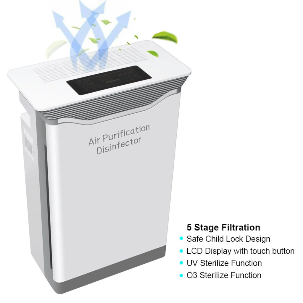 5 Stage Air Purifier with O3 Sterilization & LCD Display I218109