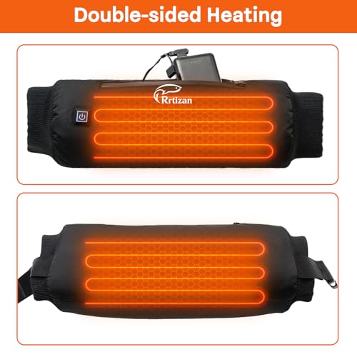 Heated Hand Warmer Pouch with 10000mAh Power Bank, 3 Levels Heating, Waterproof H4157