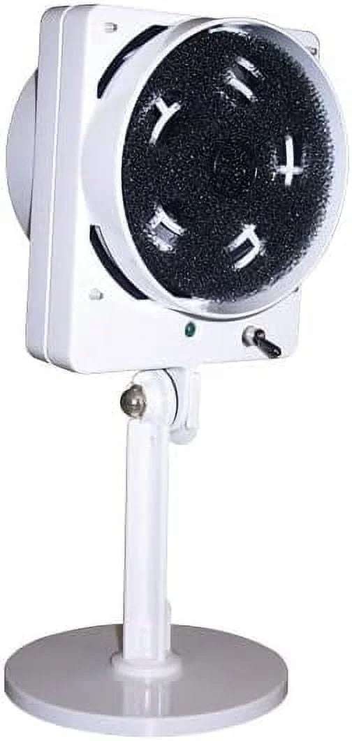 White Compact Table Top Fume Extractor Fan B456