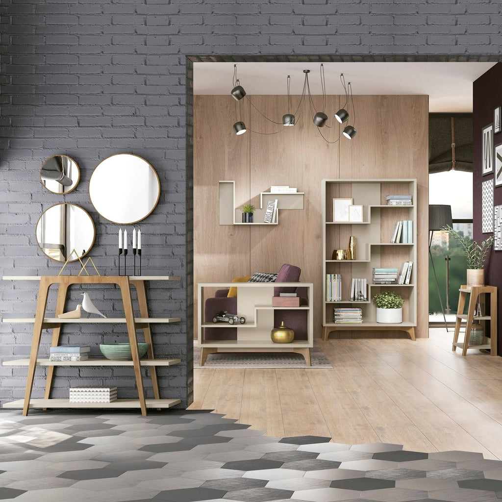 Grey Bookcase W256534