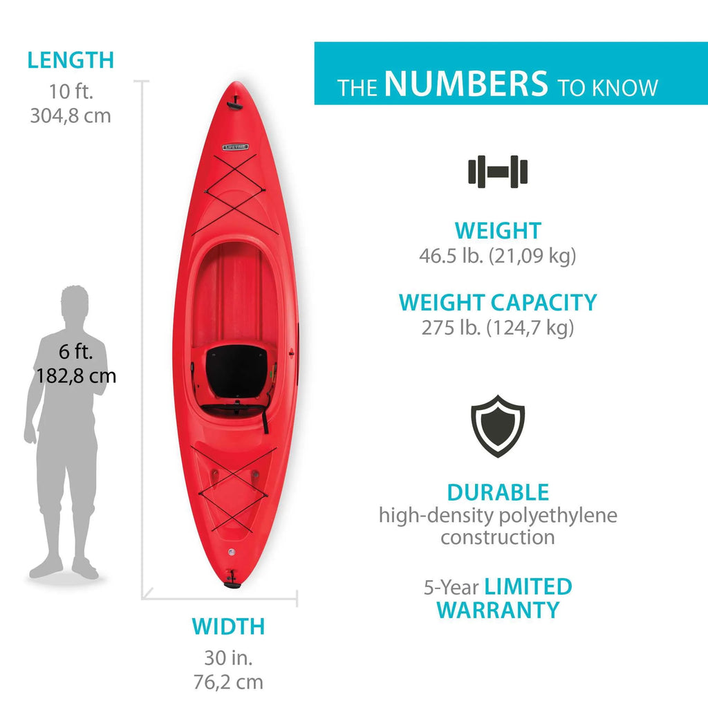10 ft Sit-Inside Kayak H626