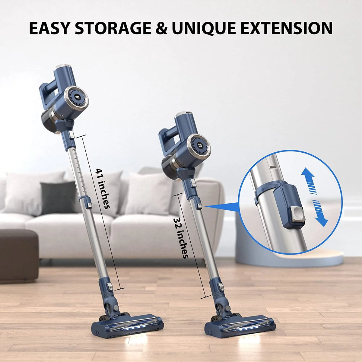 Cordless Stick Vacuum Cleaner Lightweight I241240