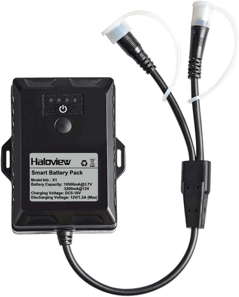 Smart Battery Pack for Backup Camera Systems Pack of 2 H6758