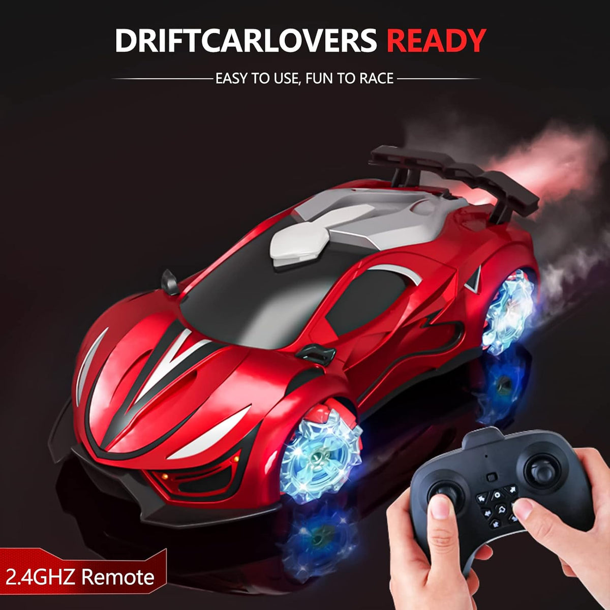 1:12 4WD RC Car with LED Light A689