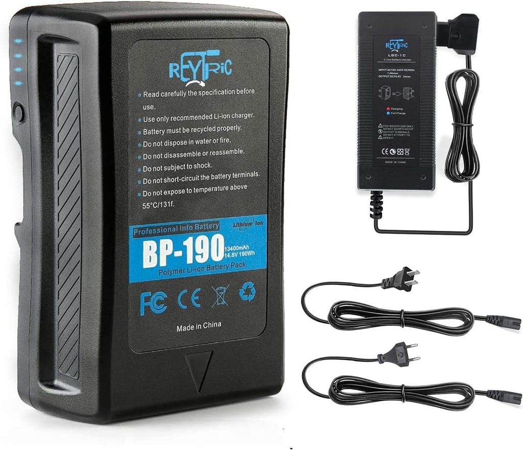 190Wh V Mount Battery with D-Tap Charger T343