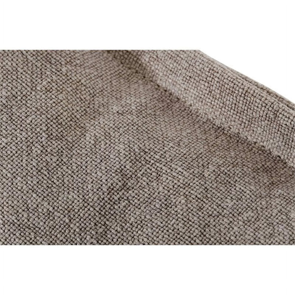 Gray Fabric & Wood Sofa Q180354
