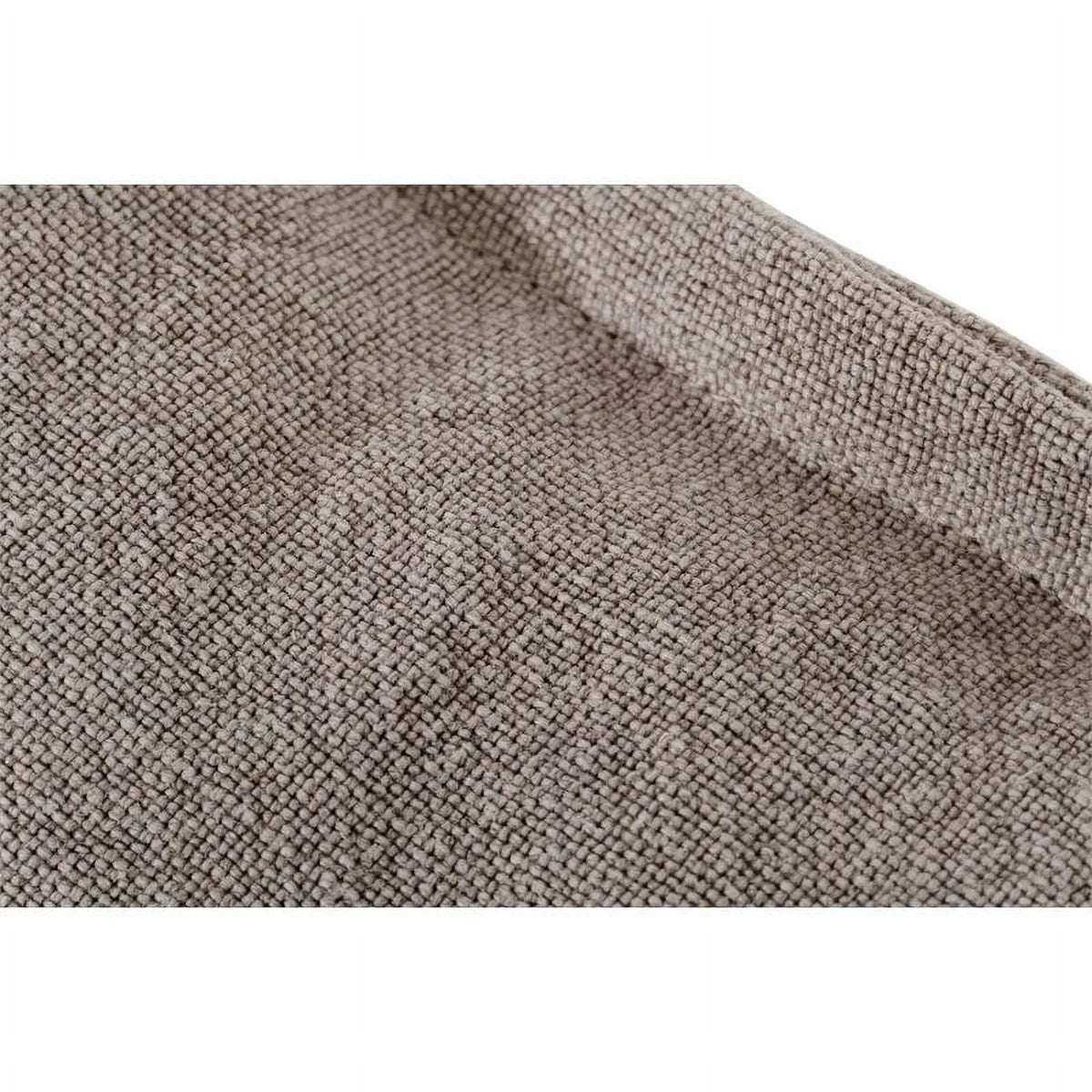 Gray Fabric & Wood Sofa Q180354