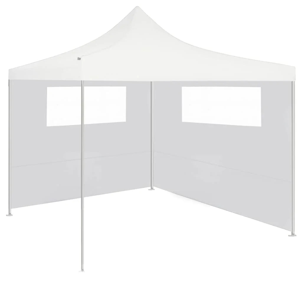 White Gazebo Sidewalls with Windows 2 pcs A7162