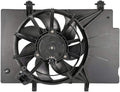 Replacement Engine Radiator Cooling Fan Assembly for Ford Fiesta L4 1.6L 2011-2019 Pack of 2 L37513