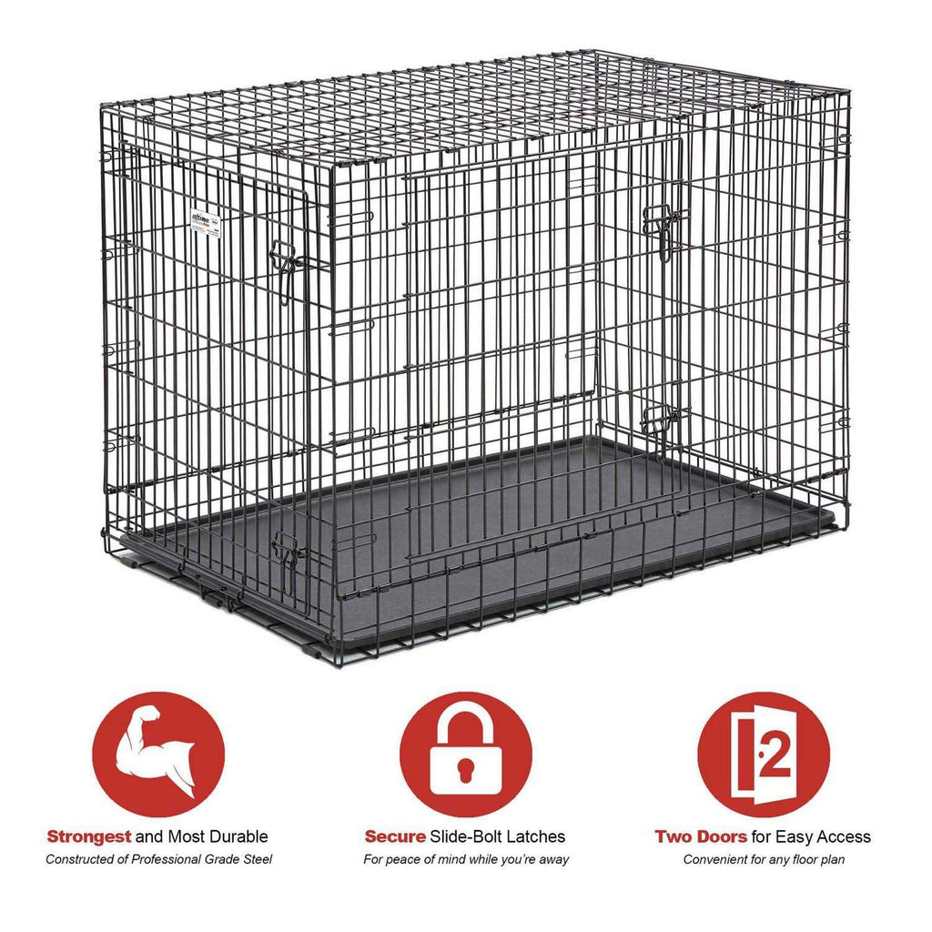 Double Door Dog Crate V786