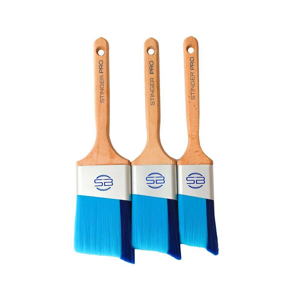 2 in. Pro Stiff Angled Sash Trim Brush D221