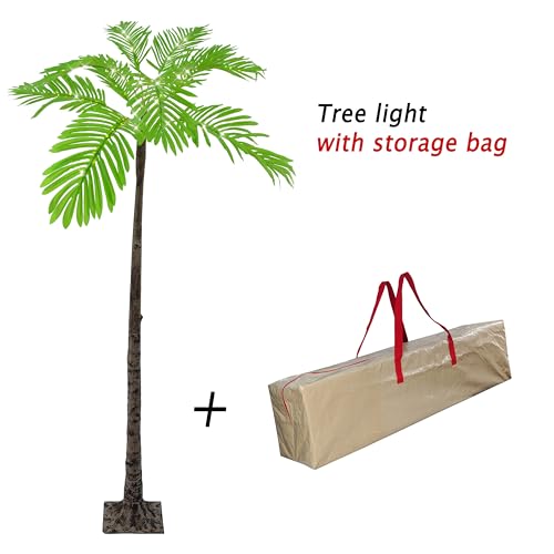 6FT Artificial Palm Tree with 120 LED Lights O1188