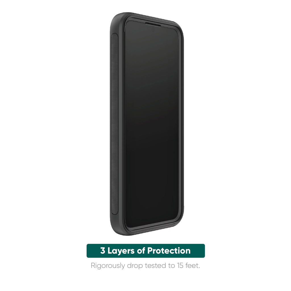 Rugged Phone Case with Holster for Samsung Galaxy S21 Ultra 5G - Black Y74689