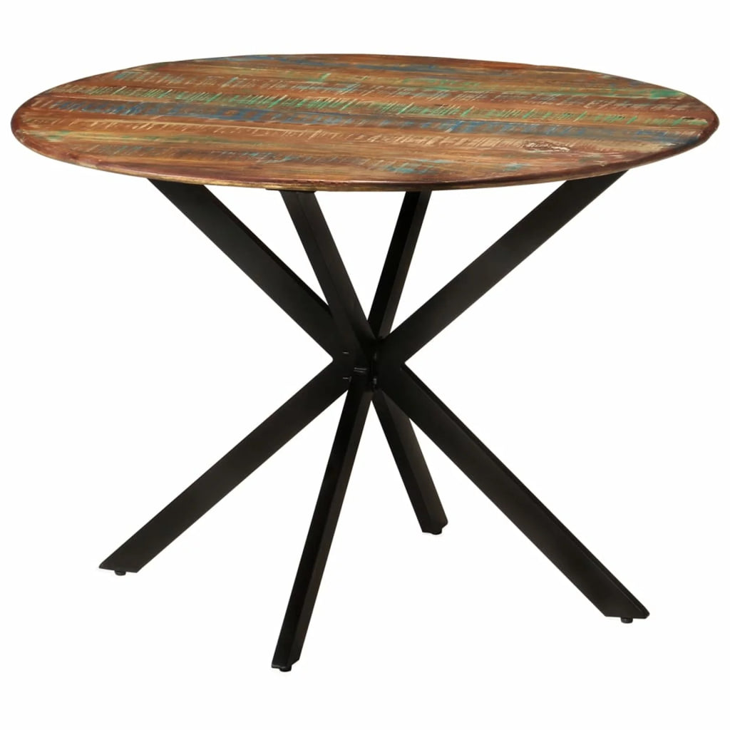Solid Wood and Steel Dining Table G106642