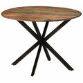Solid Wood and Steel Dining Table G106642