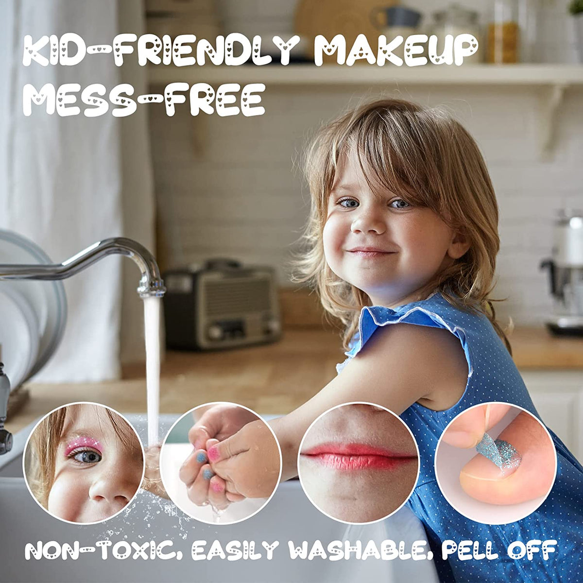 21pcs Washable Kids Makeup Toy Kit W1297