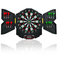 Electronic Dartboard Cabinet Set with 12 Darts Q63428