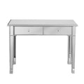 Matte Silver Storage Console Table B317231