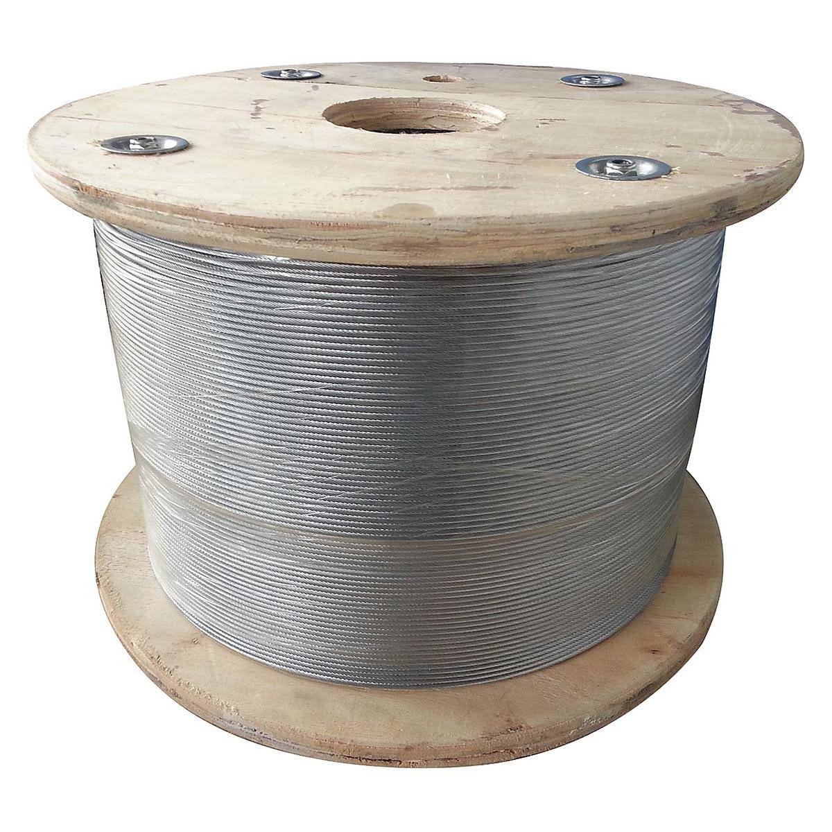 3/16 in. 50 ft. 7 x 19 Steel Cable W381345