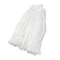 White Cut-End Wet Mop Head, Rayon, 12/Carton Z917