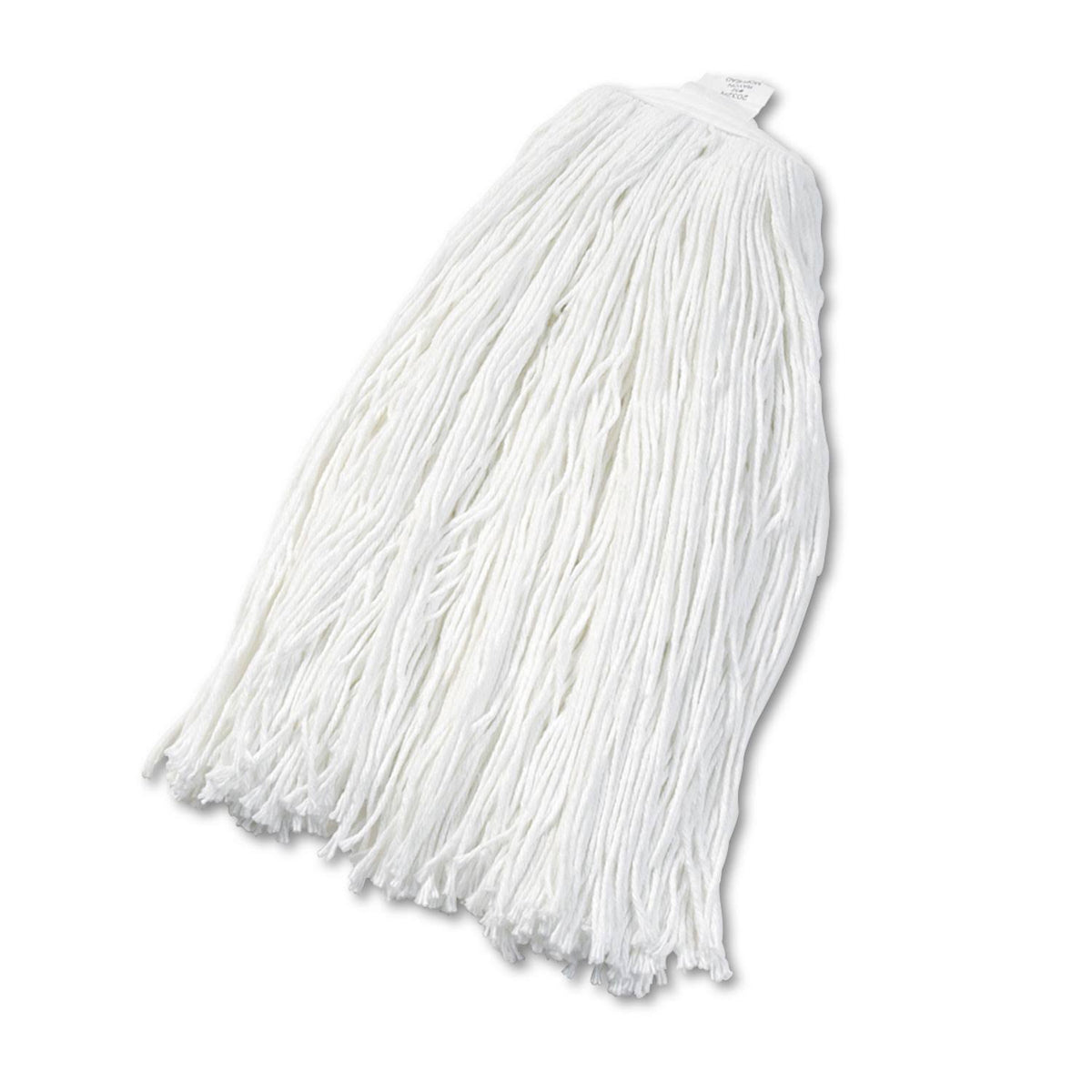 White Cut-End Wet Mop Head, Rayon, 12/Carton Z917