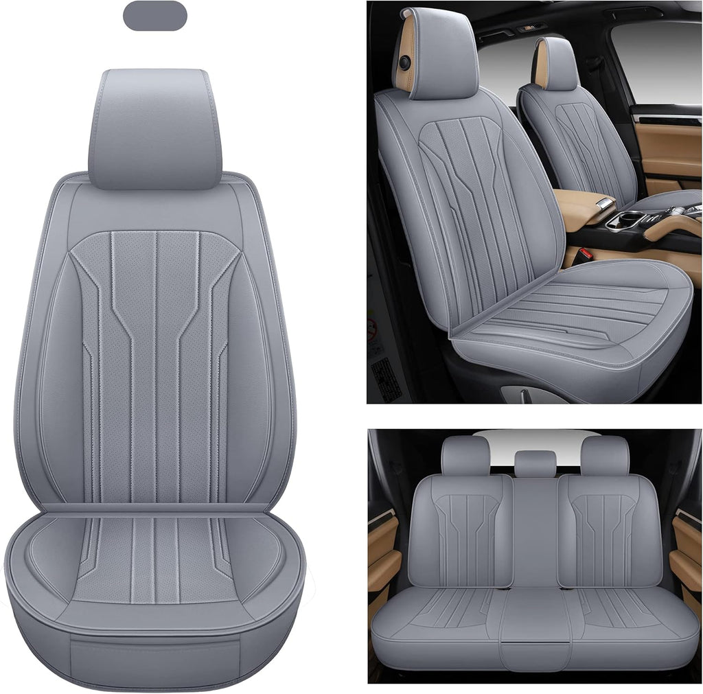 Leather Car Seat Covers Full Set D4670