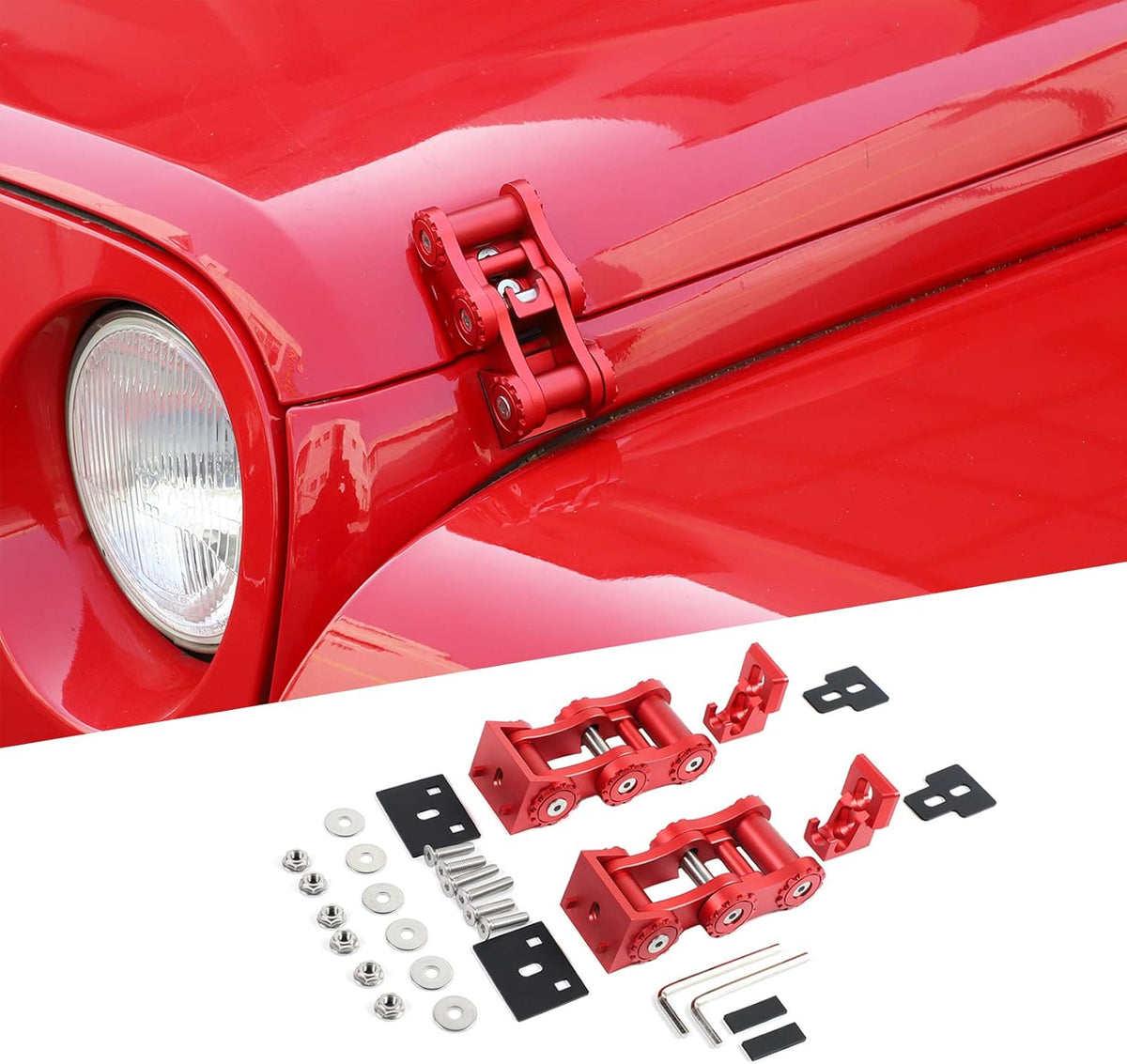 Stainless Steel Hood Latches Kit A8068