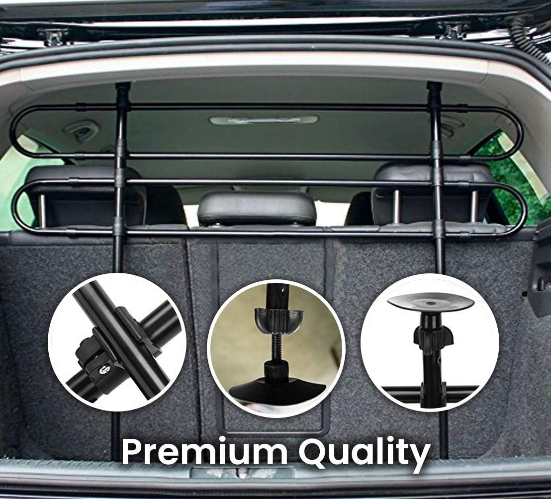 Black Metal Dog Barrier Pack of 2 E9006