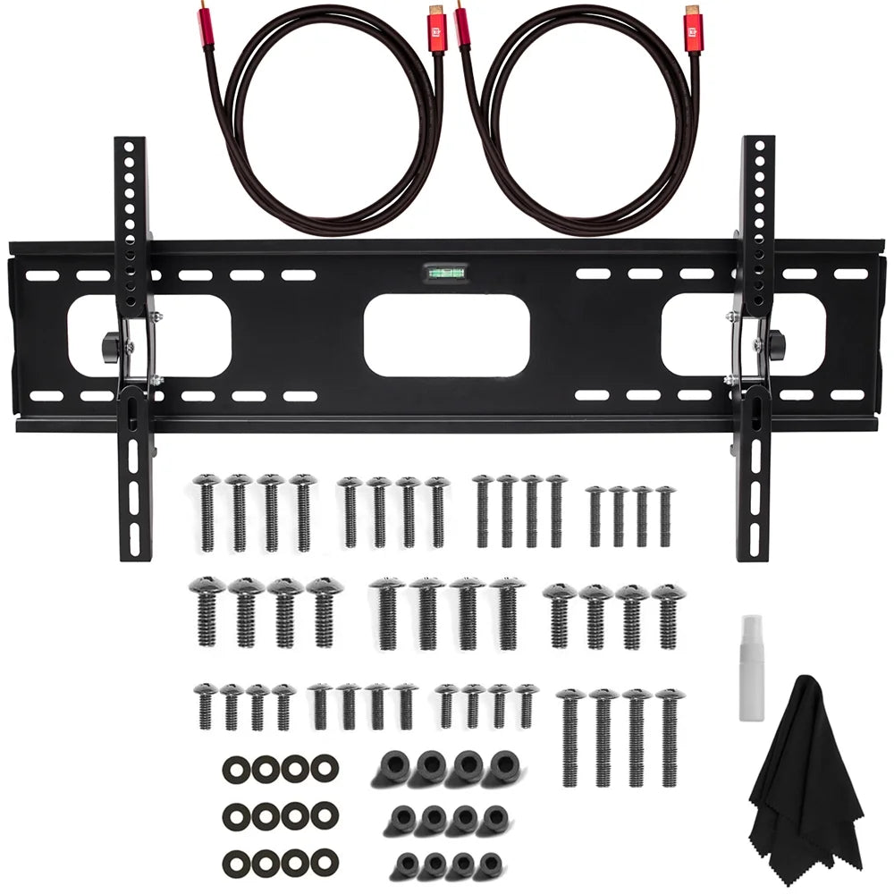 70 Inch QLED 4K Smart TV Bundle with Soundbar, TV Wall Mount Bracket and Surge Adapter S89658