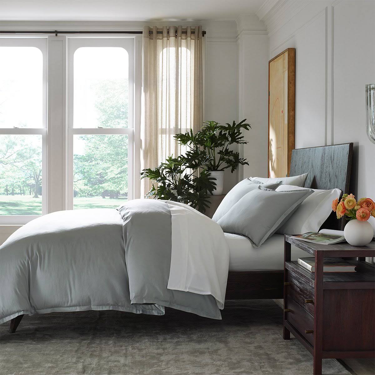Organic Sateen Sheet Set Full T798765