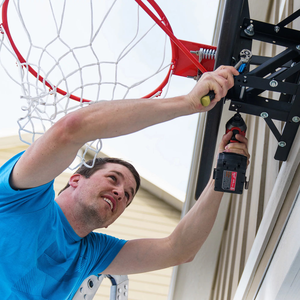 Basketball Backboard and Rim Combo 44 inch Polycarbonate Z75354