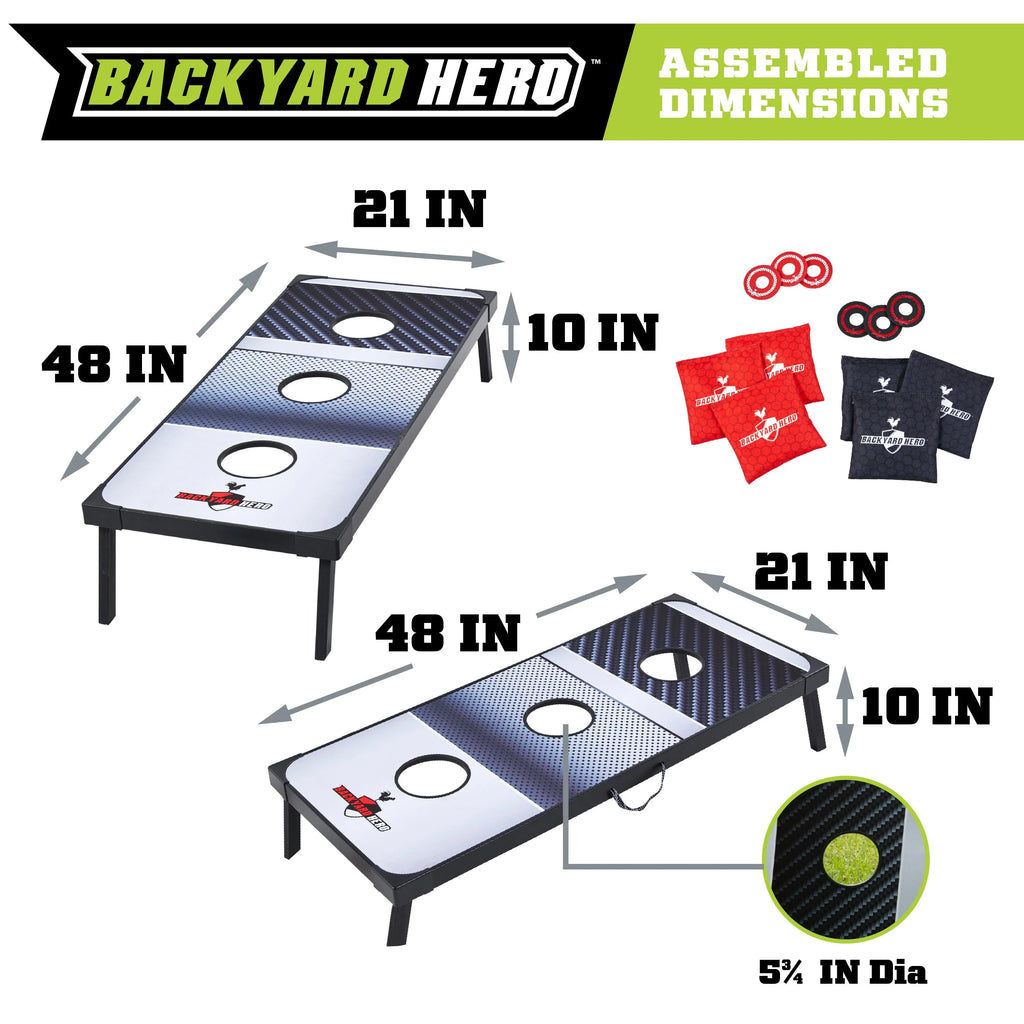 Outdoor 2-in-1 Target Toss and Washer Toss Games H476519
