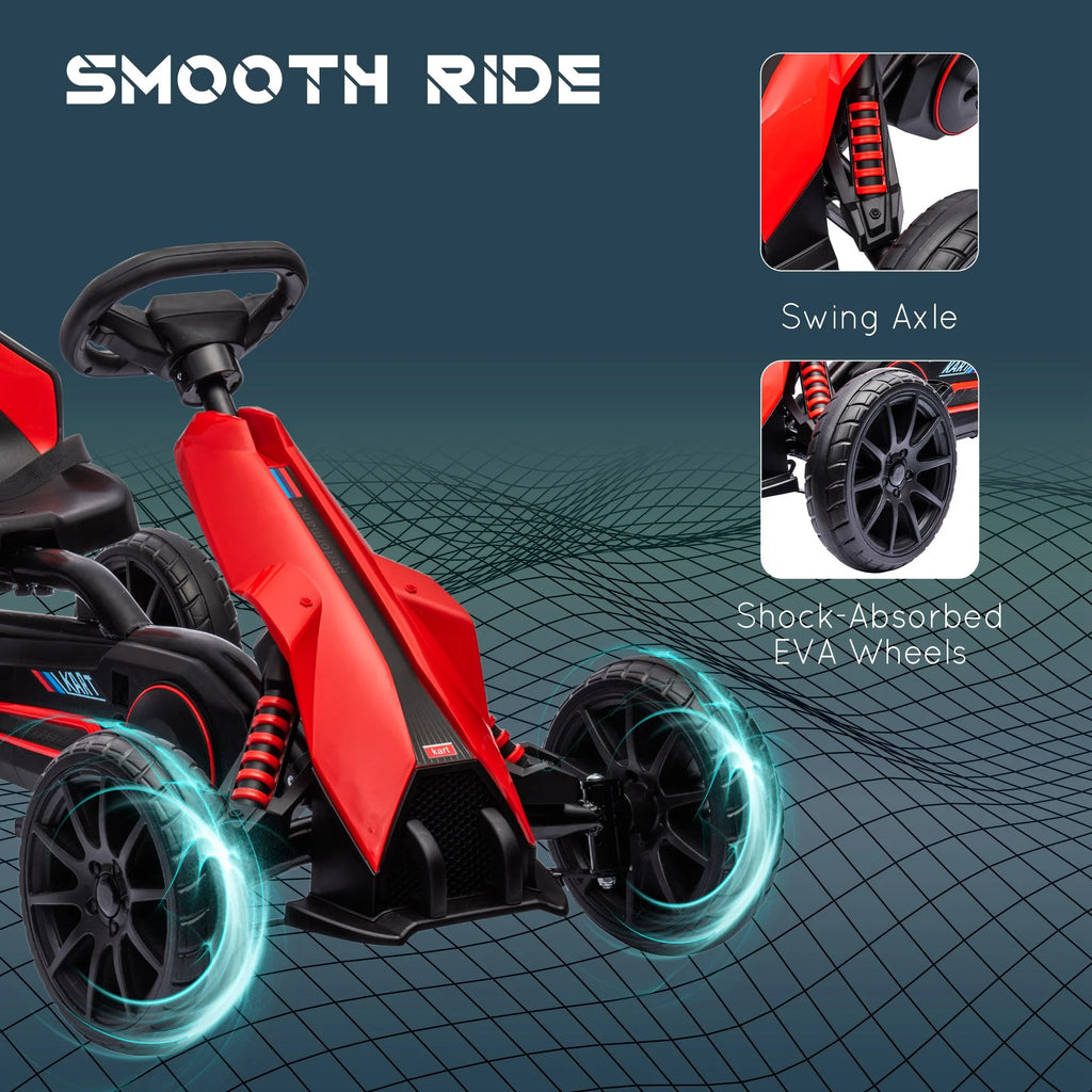 Kids Pedal Go Kart with Adjustable Seat R53109