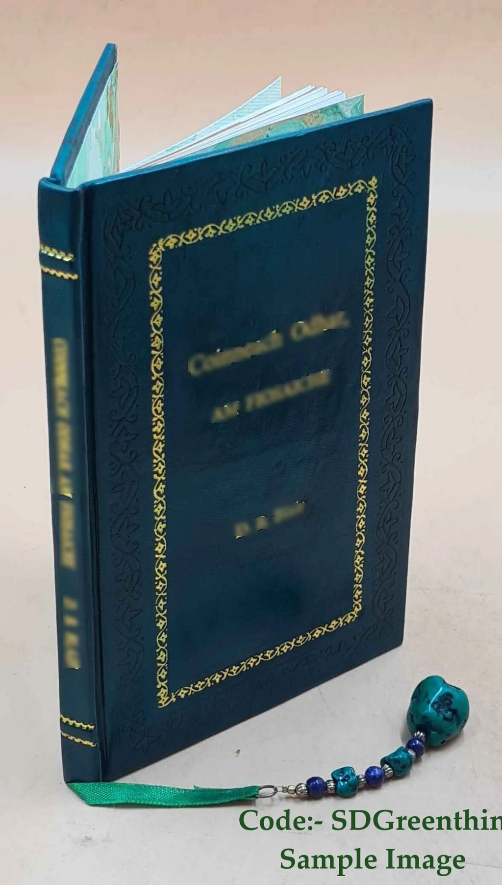 Premium Leather Bound Book J8141