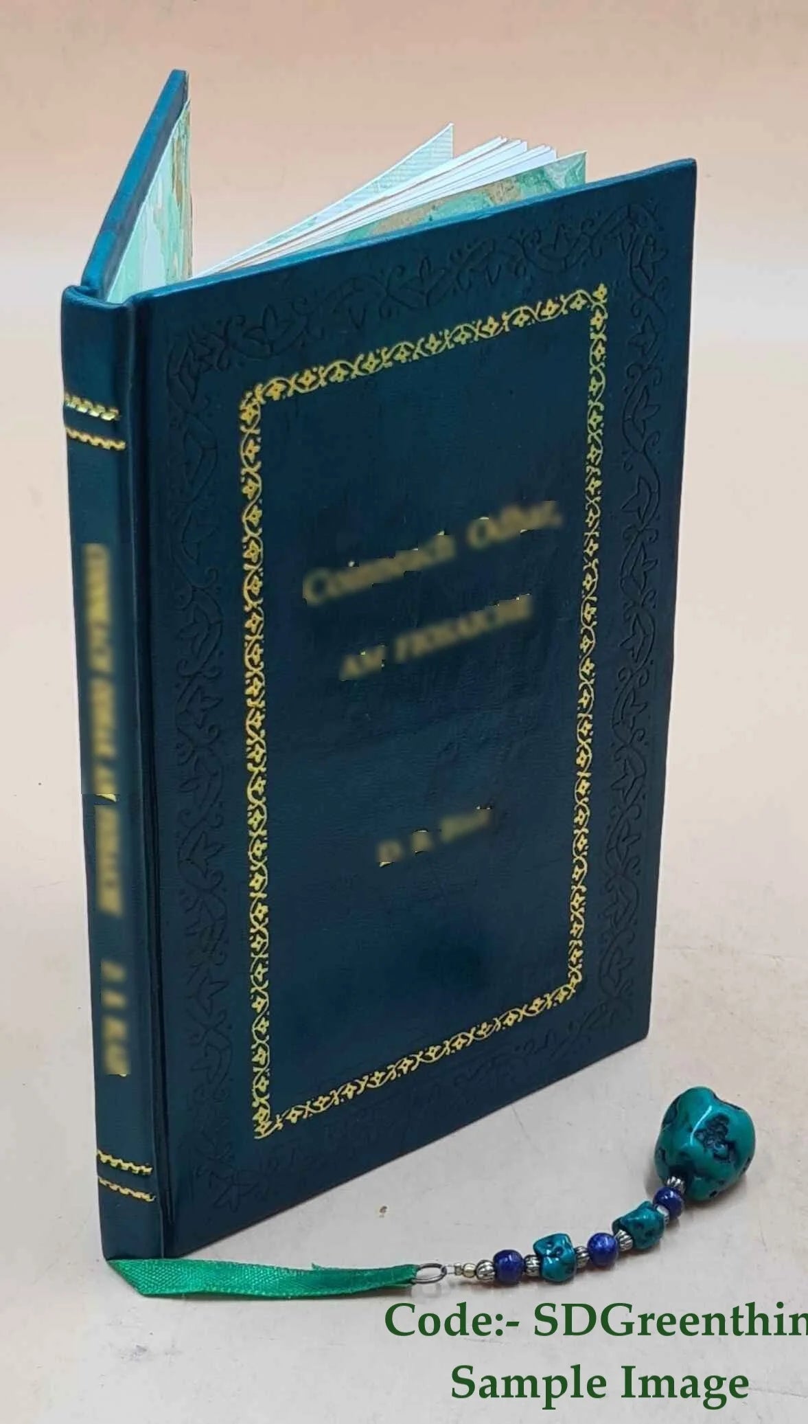 Premium Leather Bound Book J8141
