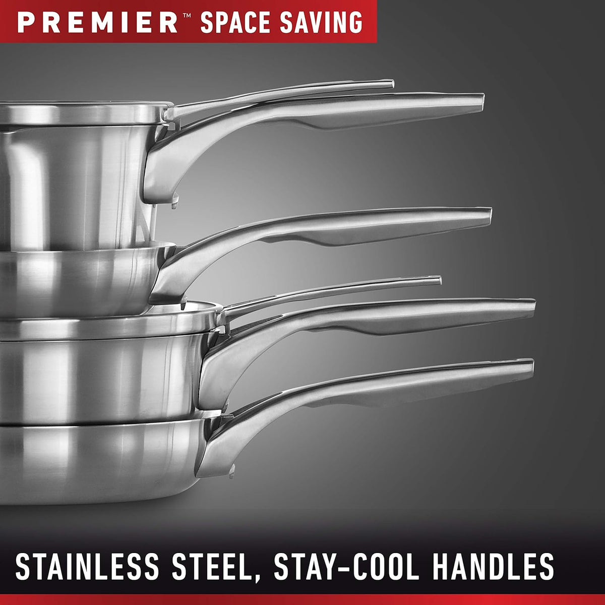 10-Piece Stainless Steel Cookware Set F55721