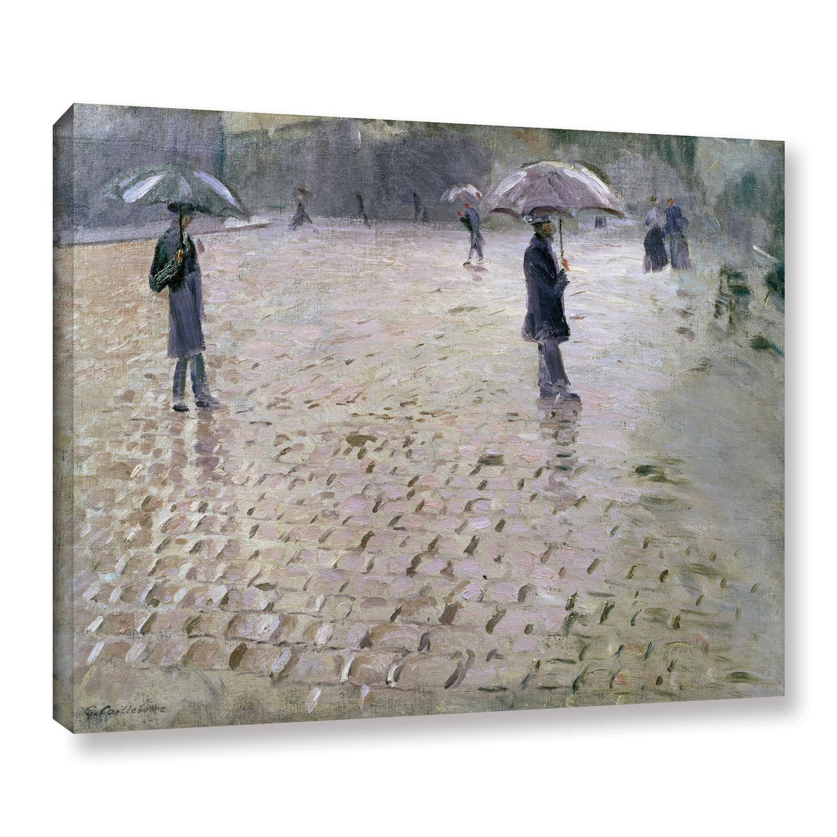 Study for A Paris Street, Rainy Day, Small K615255