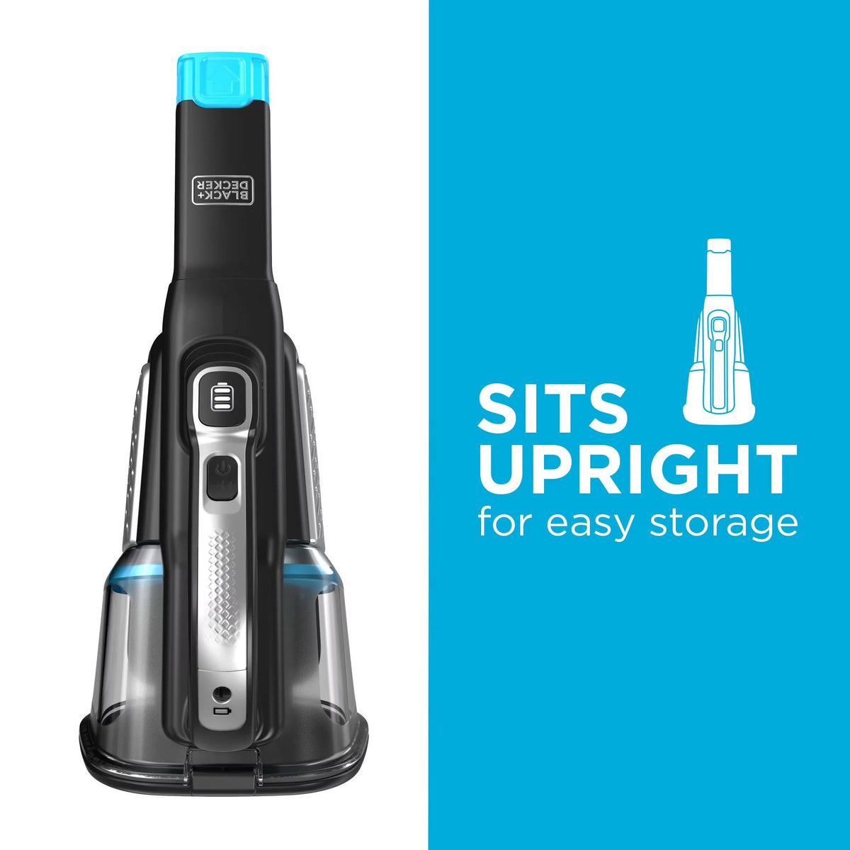Black Handheld Vacuum H2154
