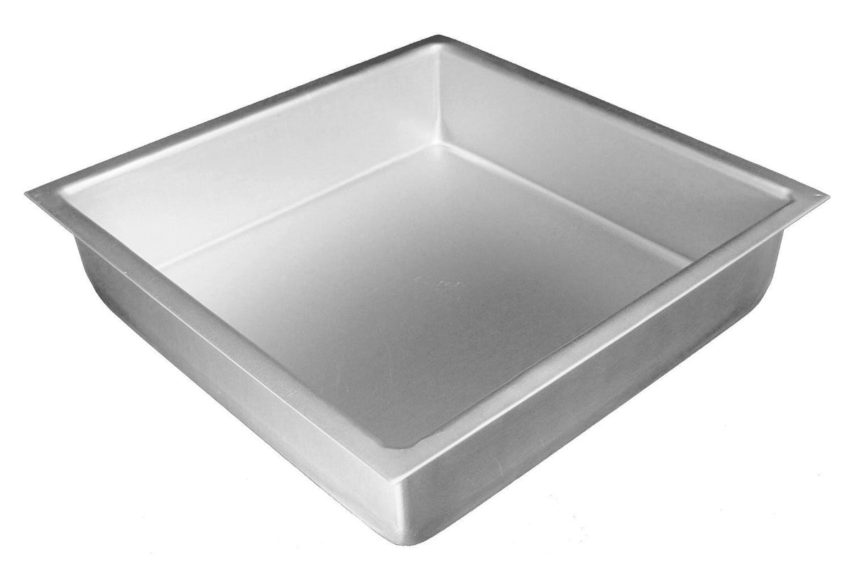 Anodized Aluminum Square Cake Pan, 3 inch Deep - 20 inch x 20 inch x 3 inch Y109693