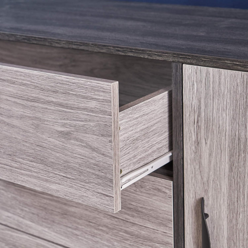 Grey Oak Cabinet O33026